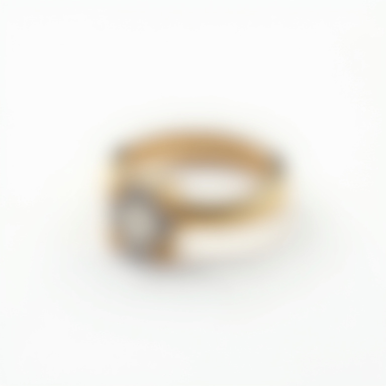Bague acier inoxydable zirconium